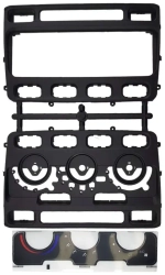 Магнитола для Toyota Land Cruiser 100, Lexus LX470 1998-2002 (кондиционер или климат внизу, рамка дерево) - Teyes CC3 монитор 9" QLED на Android 10, ТОП процессор, 4Гб+32Гб, CarPlay, 4G SIM-слот