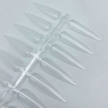 Типсы для демонстрации отрывные "Стилет" 45 мм прозрачные