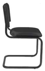 Стул Сильвия 01S Черный/Металл Черный