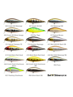 Воблер для рыбалки Pontoon21 Bet-A-Shiner 82F-SR, 82мм, 11.7 гр., 0.1-0.3 м., цвет A16