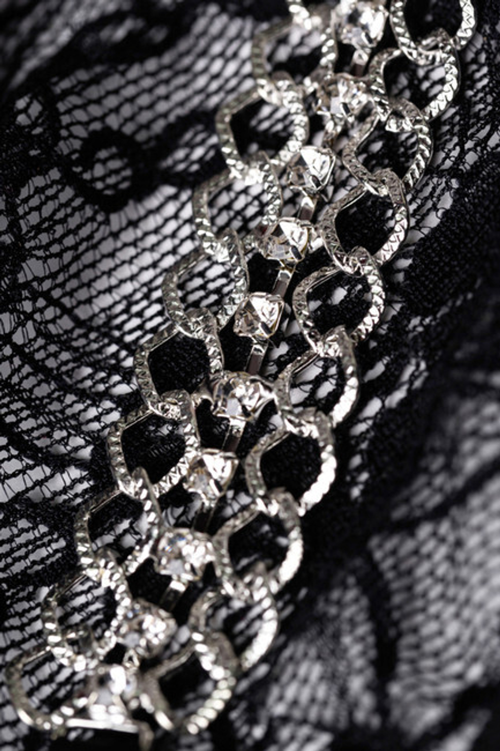 Трусики со стразами Joli Stella черный (42-46) (Цвет: черный)