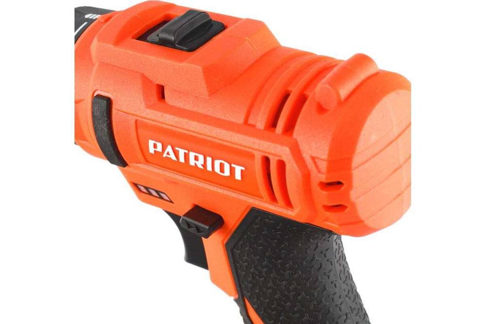 Аккумуляторная дрель-шуруповерт PATRIOT BR 147Li 180301147, 0-350/0-1350 об/мин, оранжевый