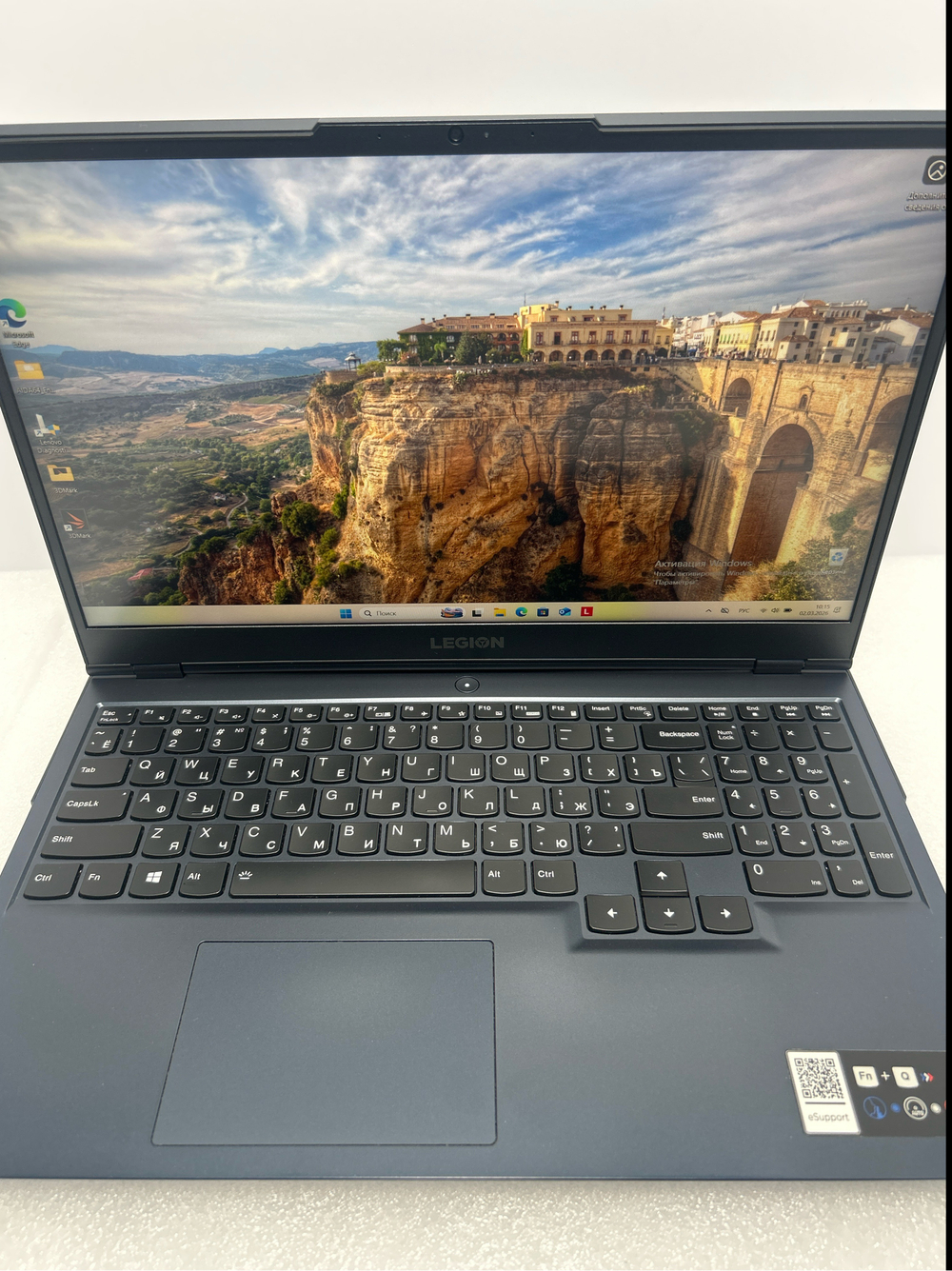 Ноутбук Lenovo Legion 5 15ITH6H 15.6"/Intel Core i7-11800H/RAM 16GB/SSD 512GB/Nvidia GeForce RTX 3070 8GB/IPS 165 Hz/1920*1080/DOS/Подсветка кл-ры: нет/черный. Состояние: B1