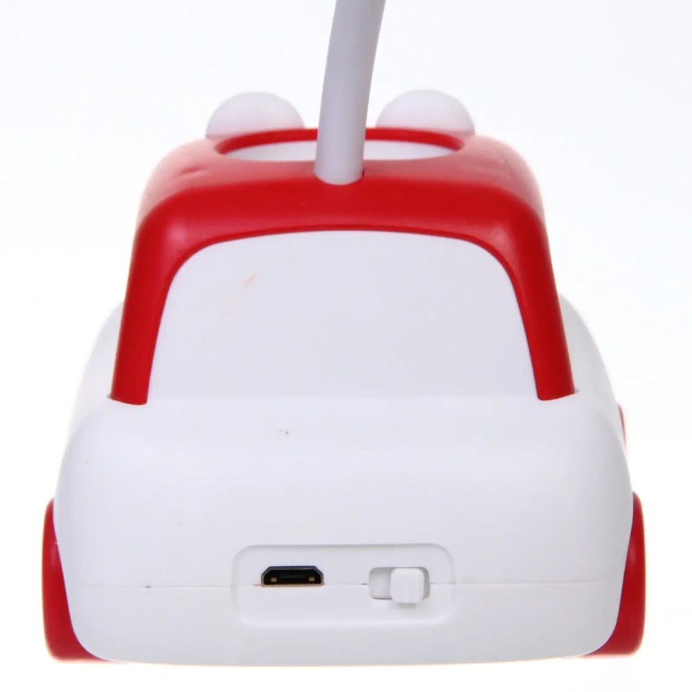 Настольная лампа «Sweet - Машинка» 9.5*7.5*21 см LED, USB 3w 5v, Красный