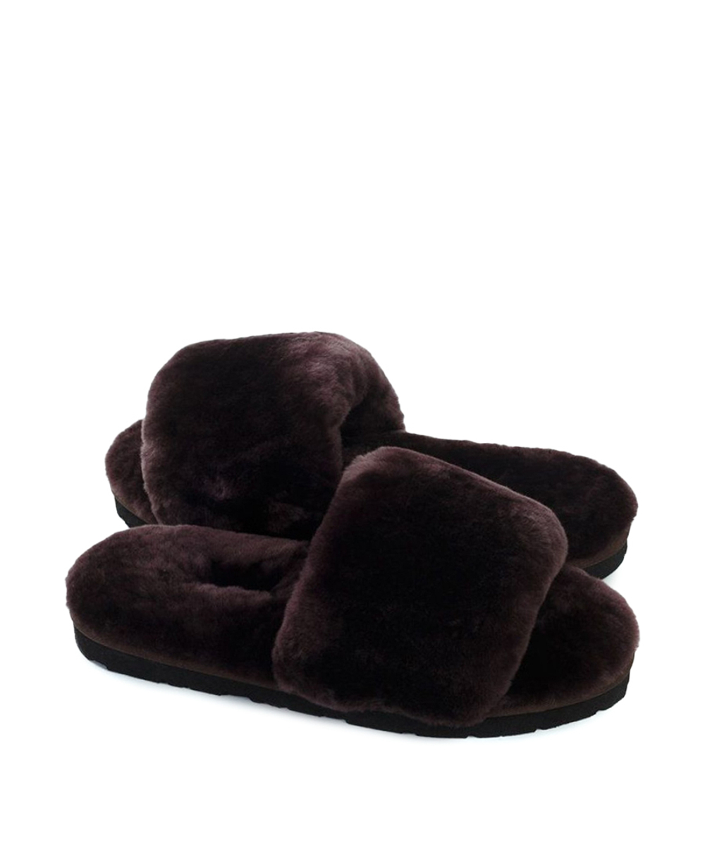 Тапочки  UGG FLUFF SLIDE SLIPPER