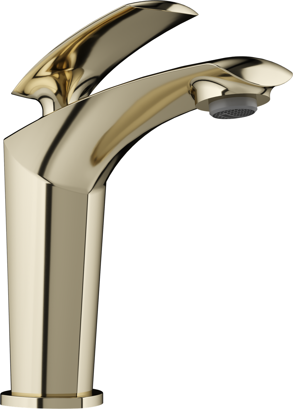 Смеситель для раковины STWORKI Гётеборг S03010GG глянцевое золото