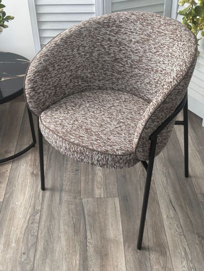 Стул GUST цвет бежевый TOPIC 410 / черный каркас