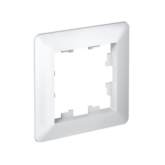 Рамка 1-м AtlasDesign Air бел./дым. бел. SE ATN220101