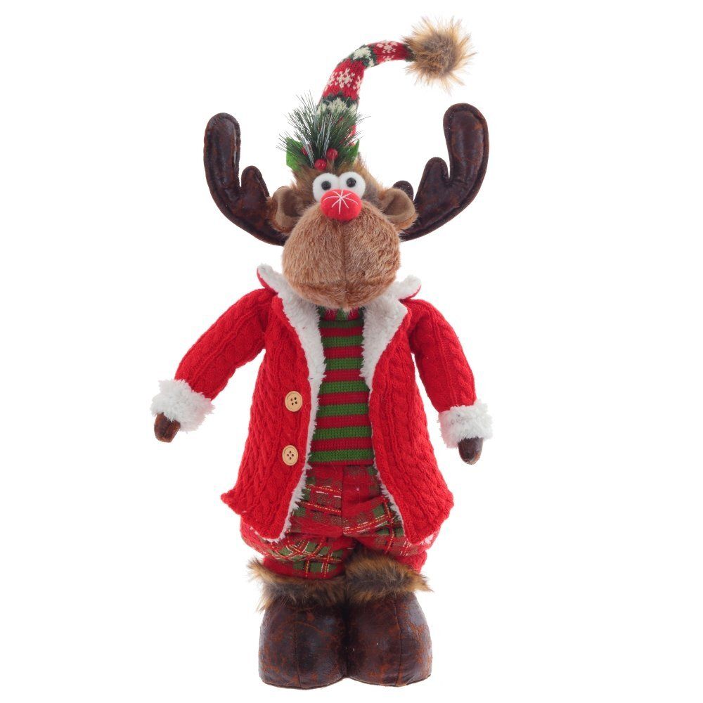 GAEM Игрушка набивная "Олень", L27 W16 H76/42 см, 2в.