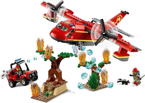 Lego konstruktor City Fire Plane