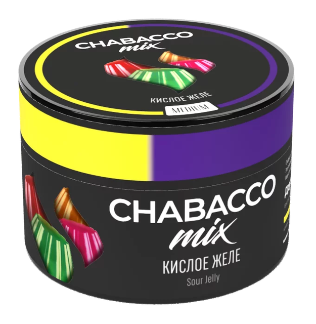 Бестабачная смесь Chabacco Mix Medium - Sour Jelly 50 г