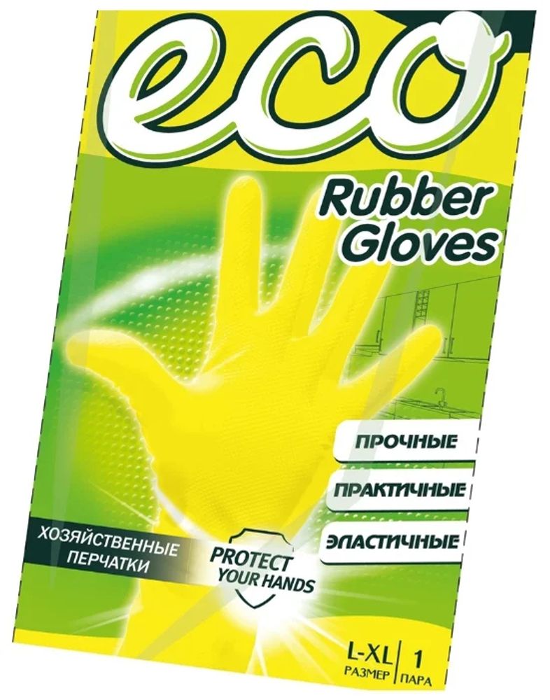 Перчатки резиновые Мастер Фреш Эко L/XL