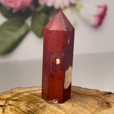 49888  Яшма красная Кристалл 50мм