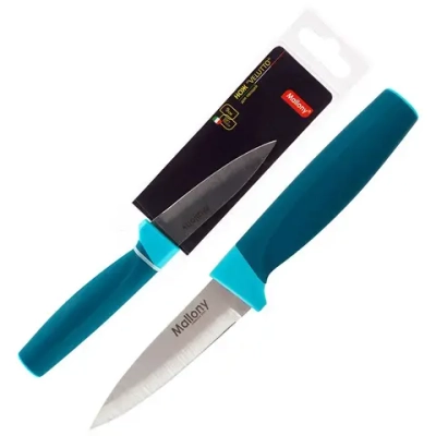 Нож с рукояткой софт-тач VELUTTO MAL-04VEL для овощей, 9 см