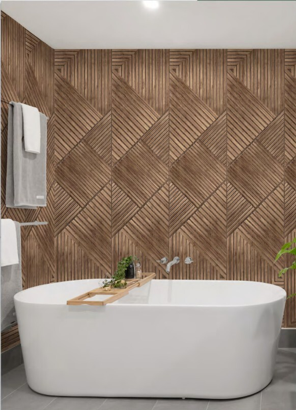 Панель ПВХ фотопечать Панно Дуб 2700х250 мм