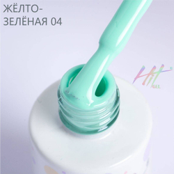Гель-лак ТМ "HIT gel" №04 Mint, 9 мл