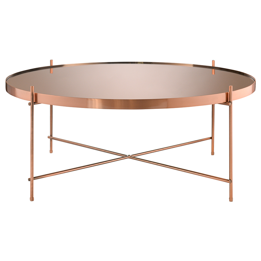 Столик Bergenson Bjorn Josen, 85 см, розовый/медный