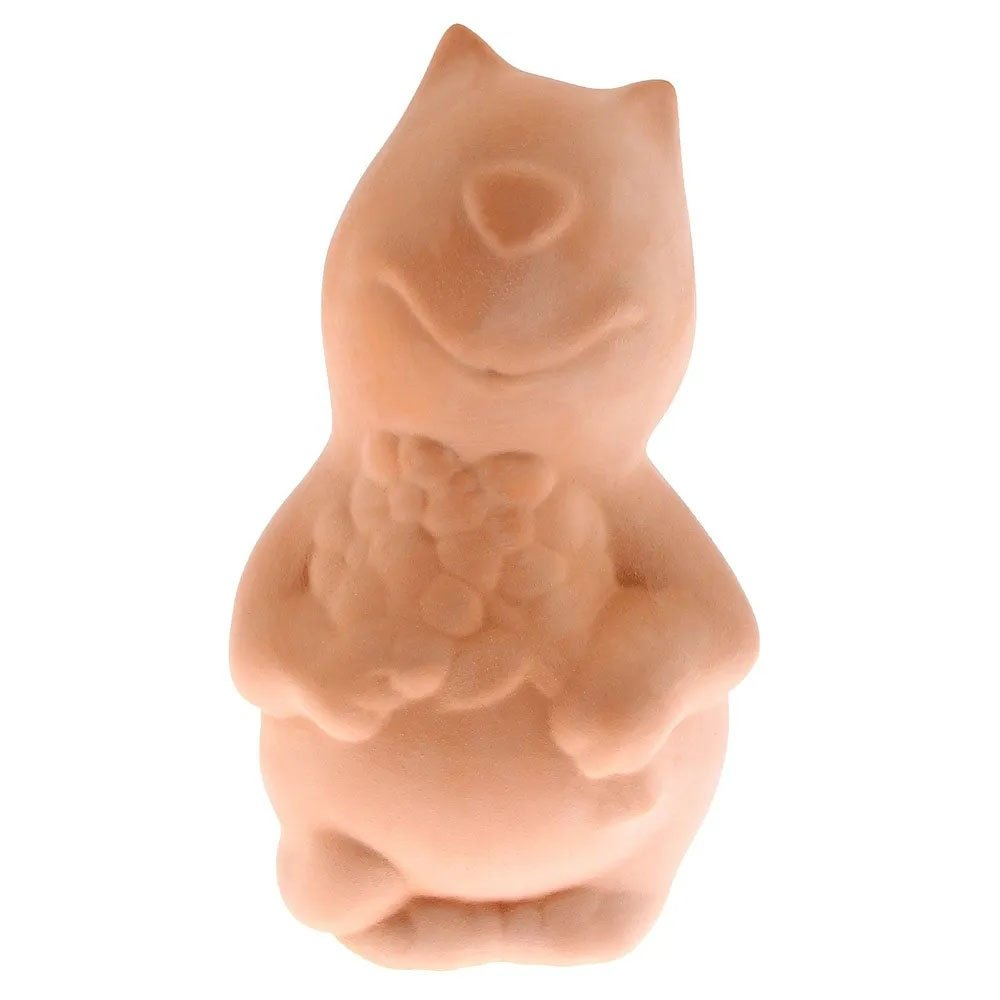 Копилка-раскраска, керамическая, 22 см, "Котик мартовский", заготовка, подарочная коробка