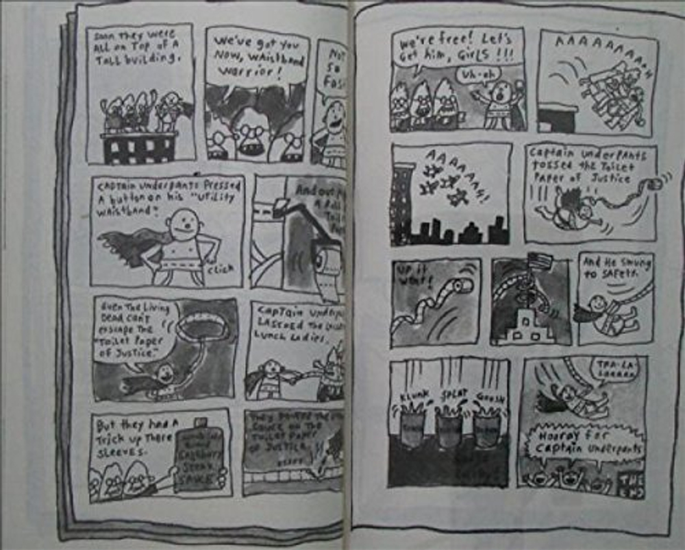 Captain Underpants and the Invasion of the Incredibly Naughty Cafeteria Ladies From Outer Space (Captain Underpants)