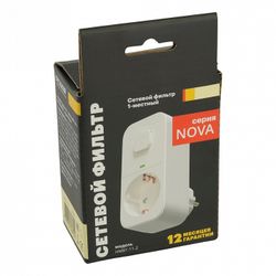 Сетевой фильтр Stekker Nova 50143