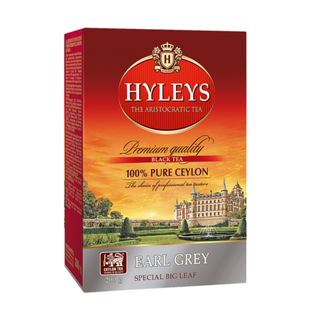 Чай черный с бергамотом Hyleys Earl Grey, 200г