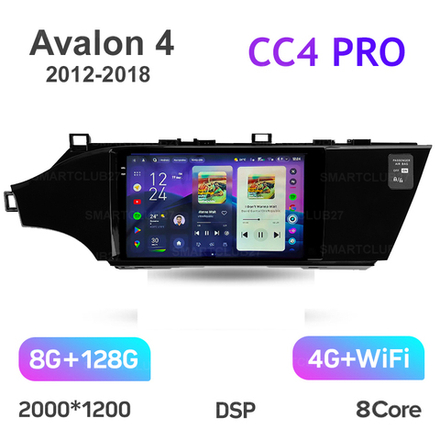 Teyes CC4 Pro 9" для Toyota Avalon 4 2012-2018