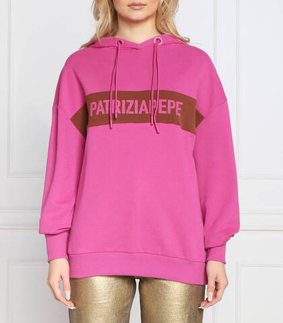 Худи Patrizia Pepe - фиолетовый(8M1457 J091)