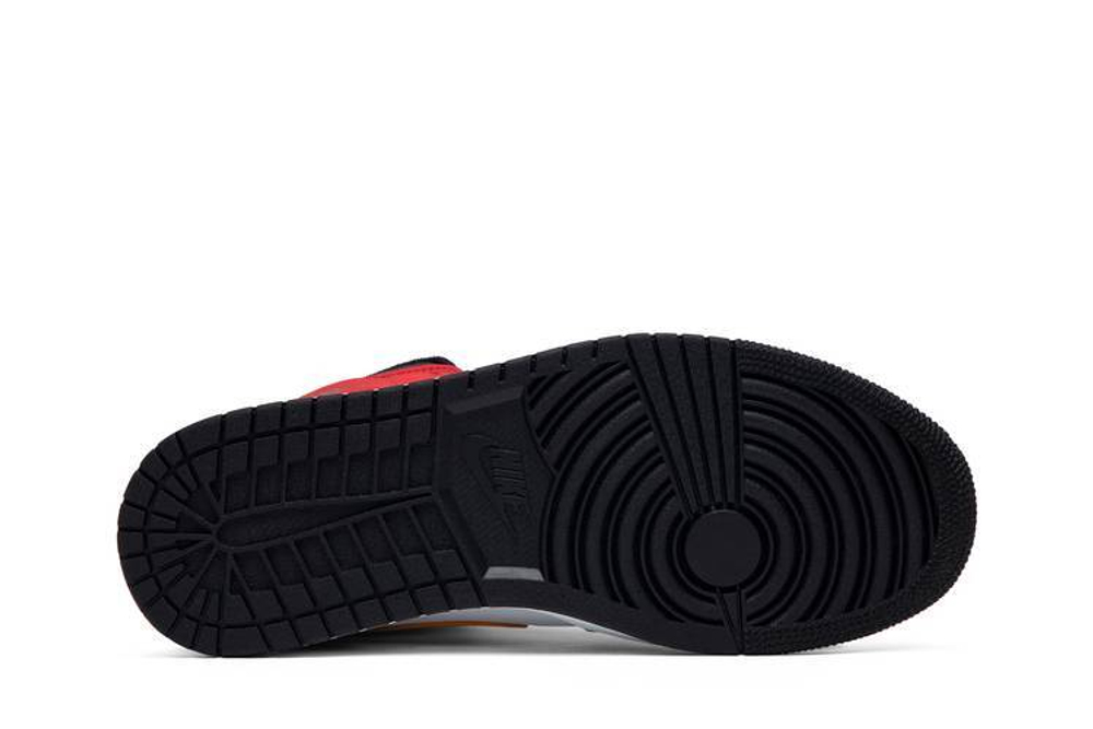 Кроссовки Jordan Air Jordan 1 Mid Whiteredmulti