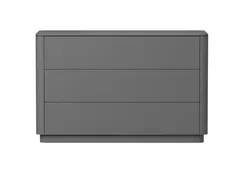 Комод Tammi 3 ящика ширина 120 см (серый)