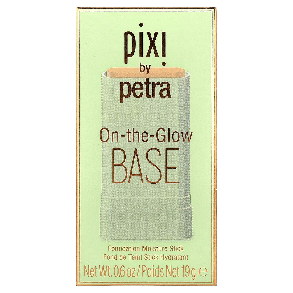 Pixi Beauty, On-The-Glow Base, увлажняющий стик для тональной основы, бежевый, 19 г (0,6 унции)