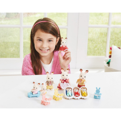 Epoch 5420 — Sylvanian Families «Близнецы кроликов с шоколадными ушками» 5420 — фото 3