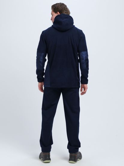 Куртка с капюшоном Кэмп (тк.Флис), т.синий