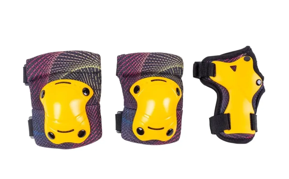 Комплект защиты Safe fit teens 2.0 (S) желтый