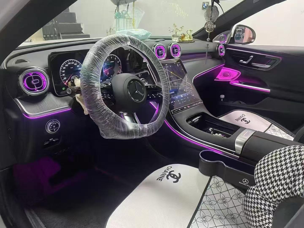 Подсветка в салон для Mercedes Benz C-Class W206 2021+ тюнинг атмосферный свет