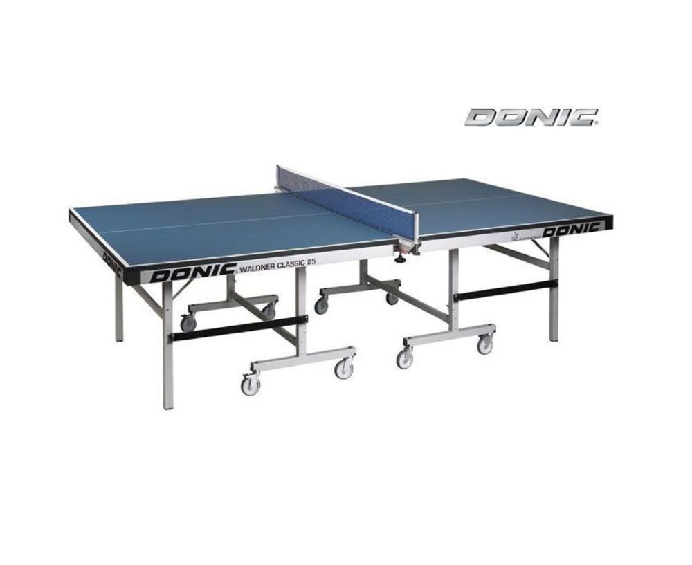 Теннисный стол DONIC Waldner Classic 25 blue (без сетки) 400221-B