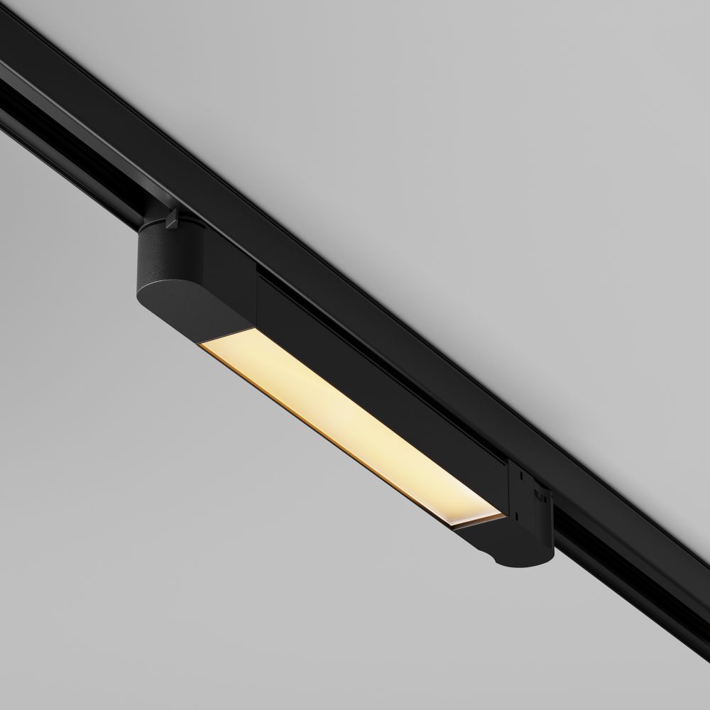 Трековый трехфазный светодиодный светильник Maytoni Trinity   TR196-3-10W2.7K-B