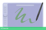 Графический планшет Parblo Intangbo M Purple