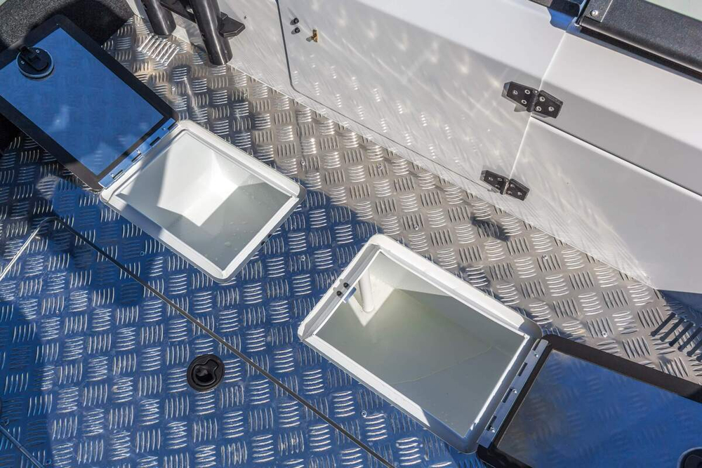 Катер-лодка алюминиевая ВОЛЖАНКА 46 Fish