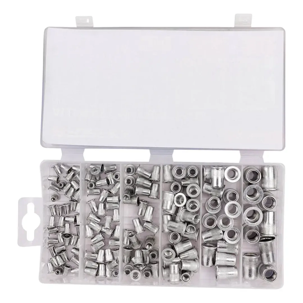 Заклепки резьбовые алюминиевые М3-М10, набор 150пр. RockFORCE RF-36460