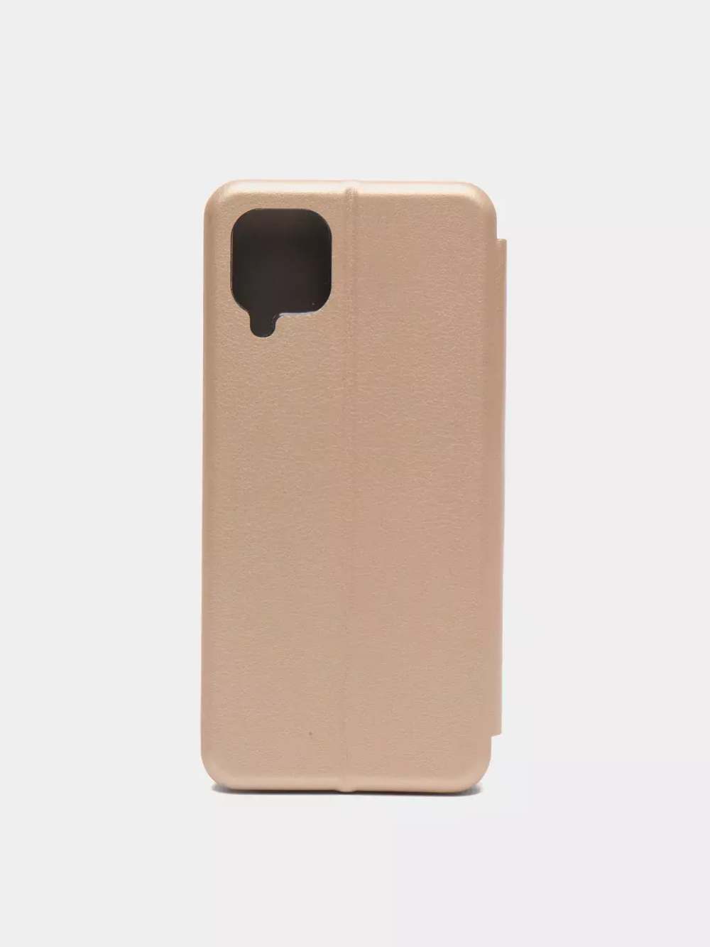 Чехол книжка Samsung A12/M12 с силиконовой вставкой Gold SparkleBook Re:Case