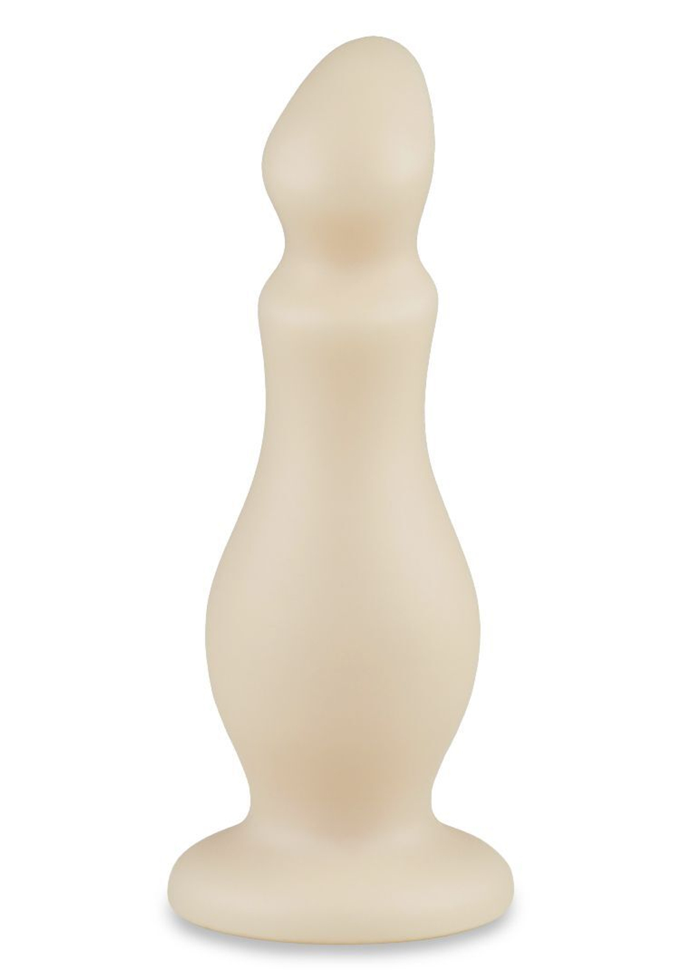Телесный плаг-массажёр - 14 см. (Цвет: телесный)