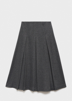 Расклешенная юбка в складку