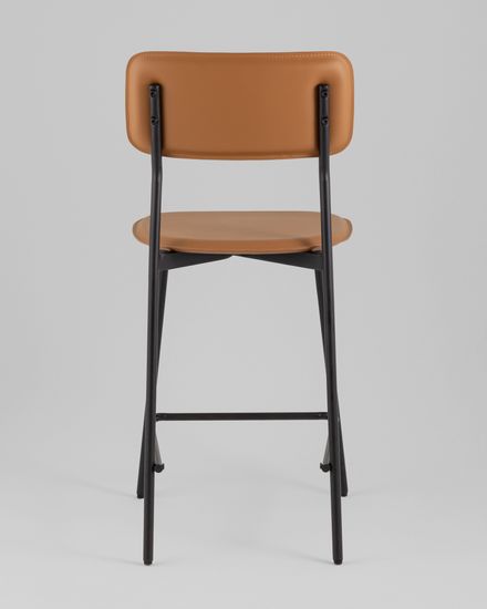 Стул полубарный Mikkie коричневый