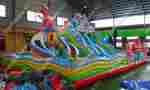 Коммерческий надувной батут "Парк развлечений" 15*10*8 м