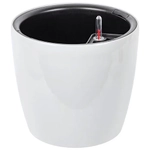 Кашпо АНФА D280мм с вставкой и с автополивом Белый