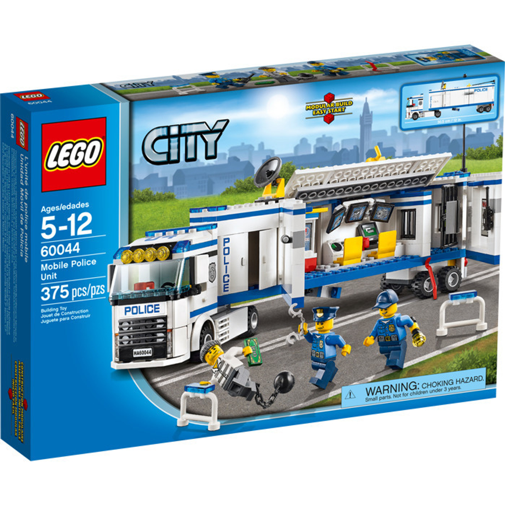 Конструктор LEGO City Police 60315 Полицейский мобильный командный трейлер
