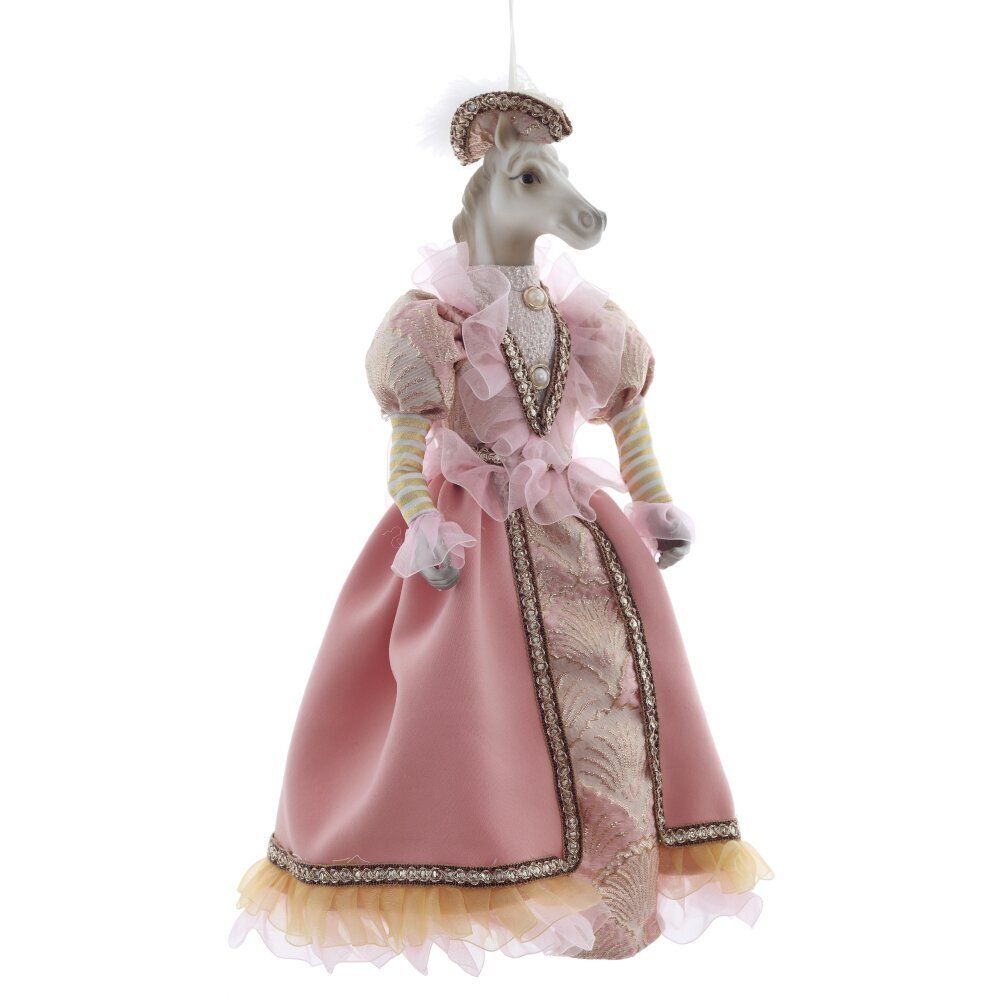 GAEM Игрушка набивная подвес "Лошадь", L15 W9 H37/22 см