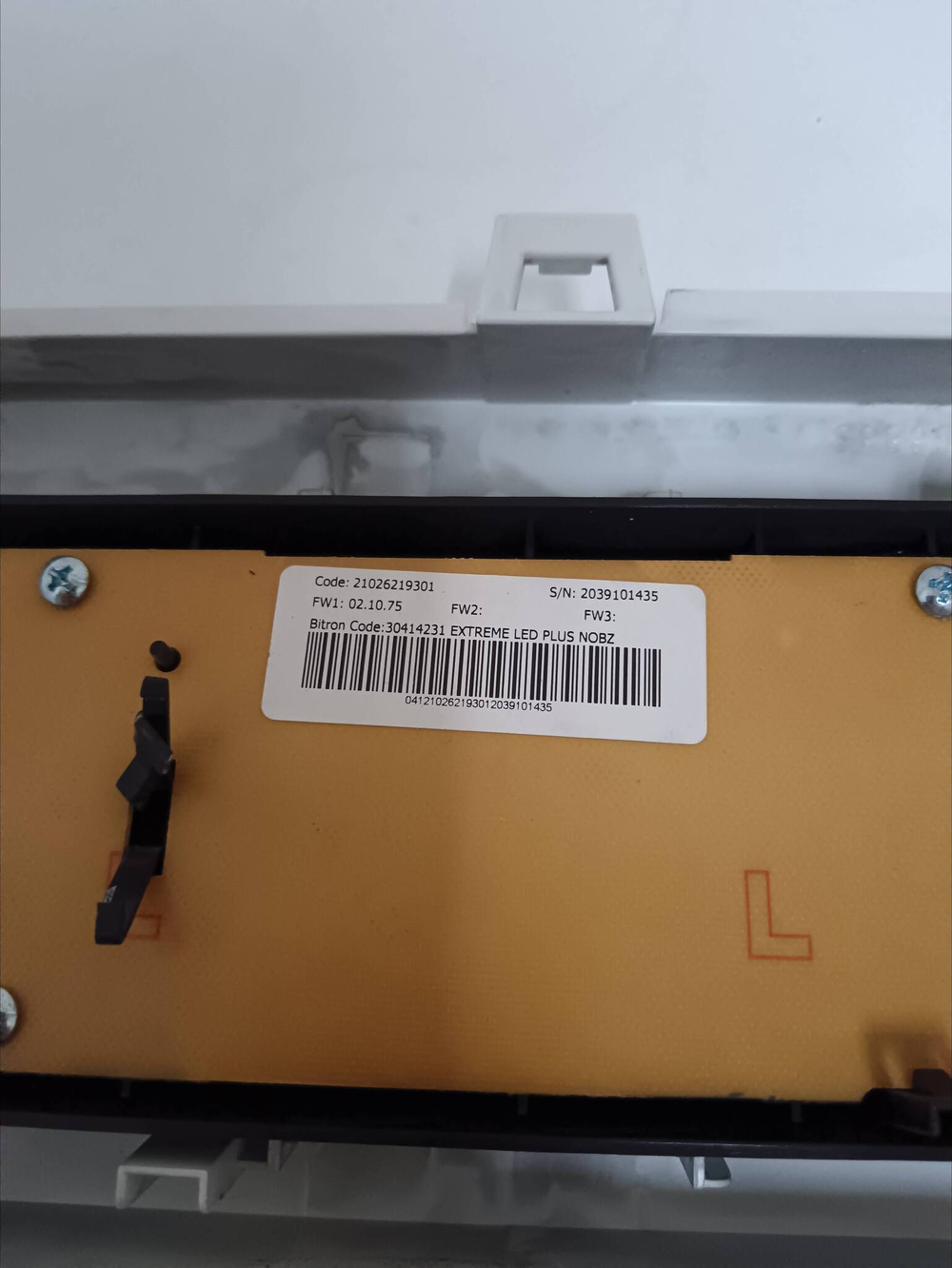252 Модуль индикации Ariston, Indesit 21026219301 б/у