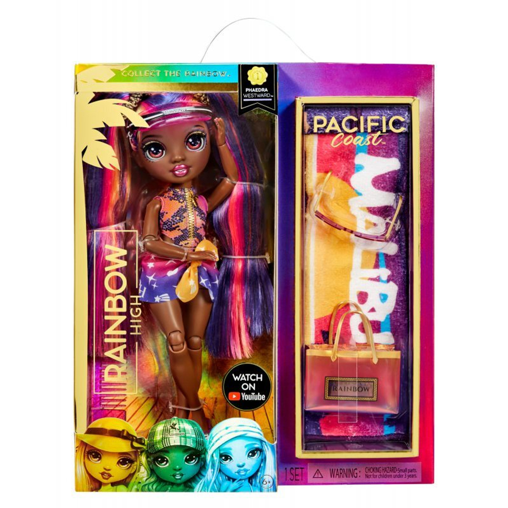 Rainbow High - Модная кукла Федра Westward Pacific Coast Series 1 578369