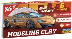 Plastilin \ Пластилин\  Plastilin 6 rəng 120qr 540654 Drift King YES